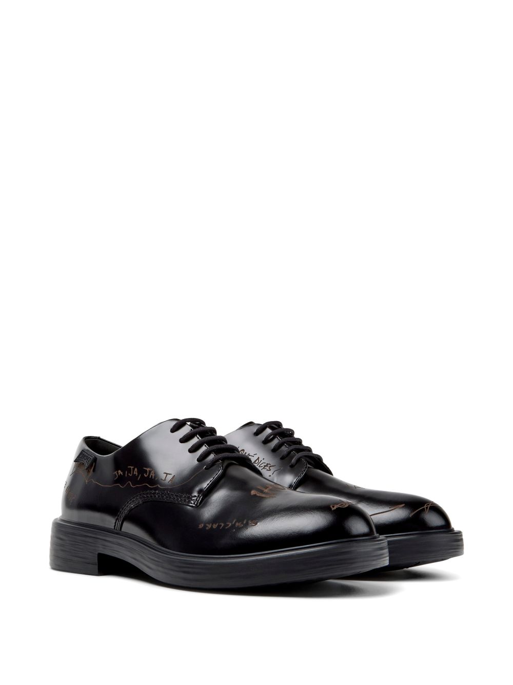 Scarpe Twins in Pelle K100979 020 NERO CAMPER