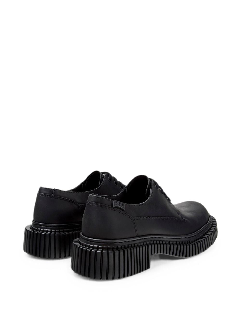 Scarpe Stringate Pix Berlin in Nabuk K101051 004 NERO CAMPER