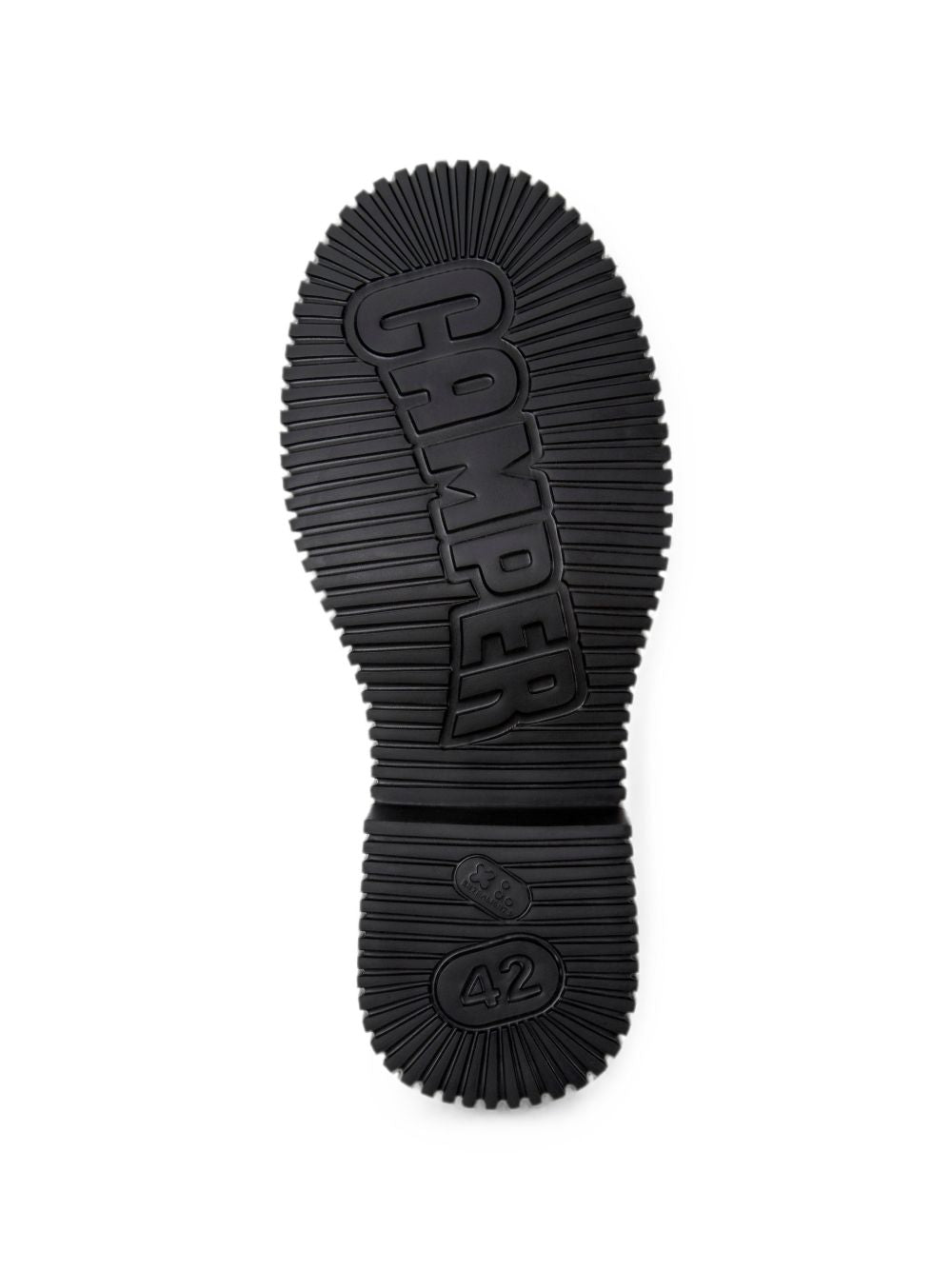 Scarpe Stringate Pix Berlin in Nabuk K101051 004 NERO CAMPER