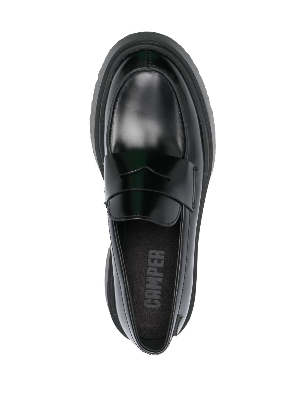 Mocassini Walden in Pelle K201116 019 BLACK CAMPER