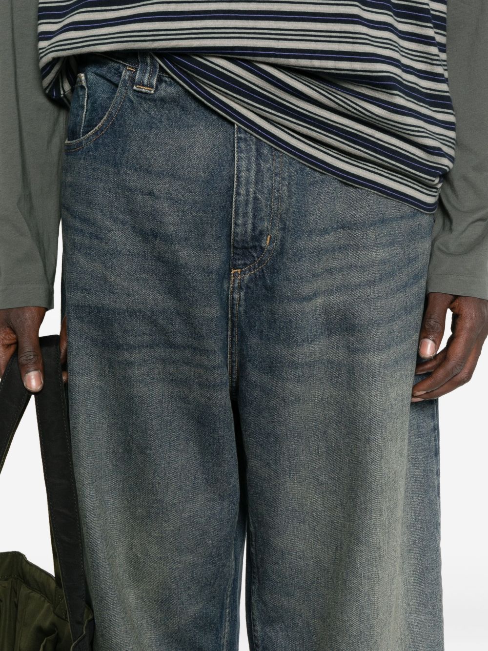 I035893 014Q BLUE WORN USED CARHARTT WIP