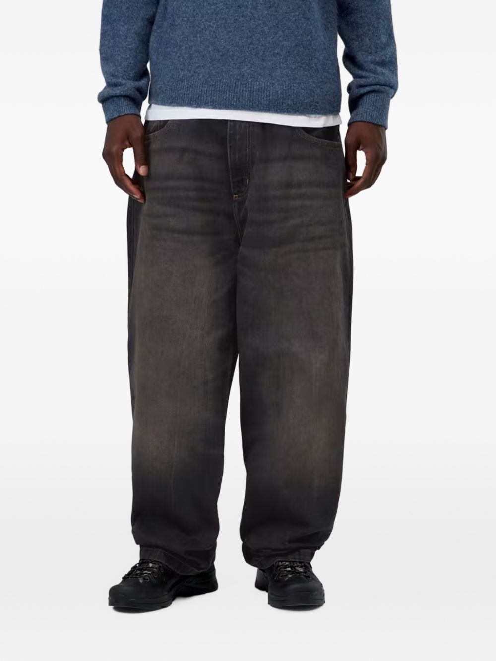 I035893 890R BLACK TOBACCO WASH CARHARTT WIP