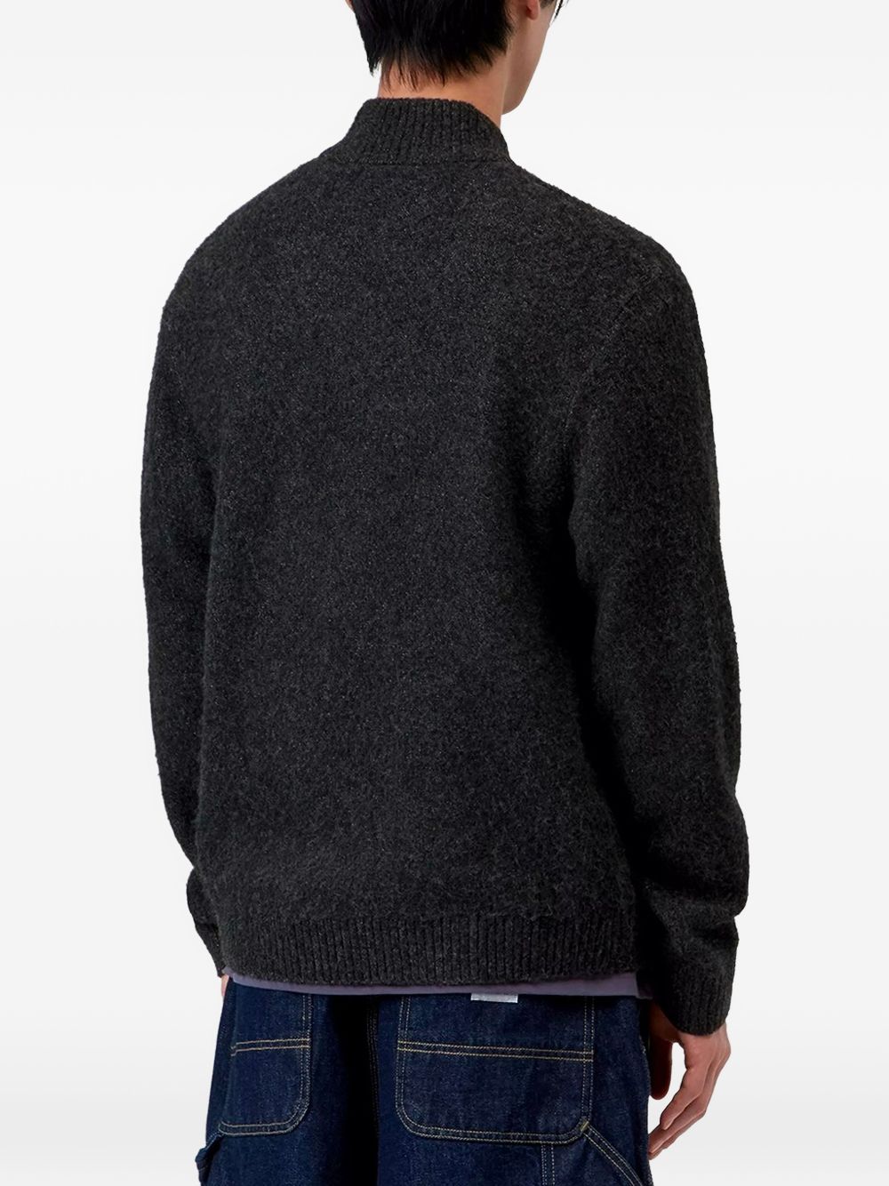 Curtis Maglia In Lana I037033 3Z8XX BLACK CARHARTT WIP
