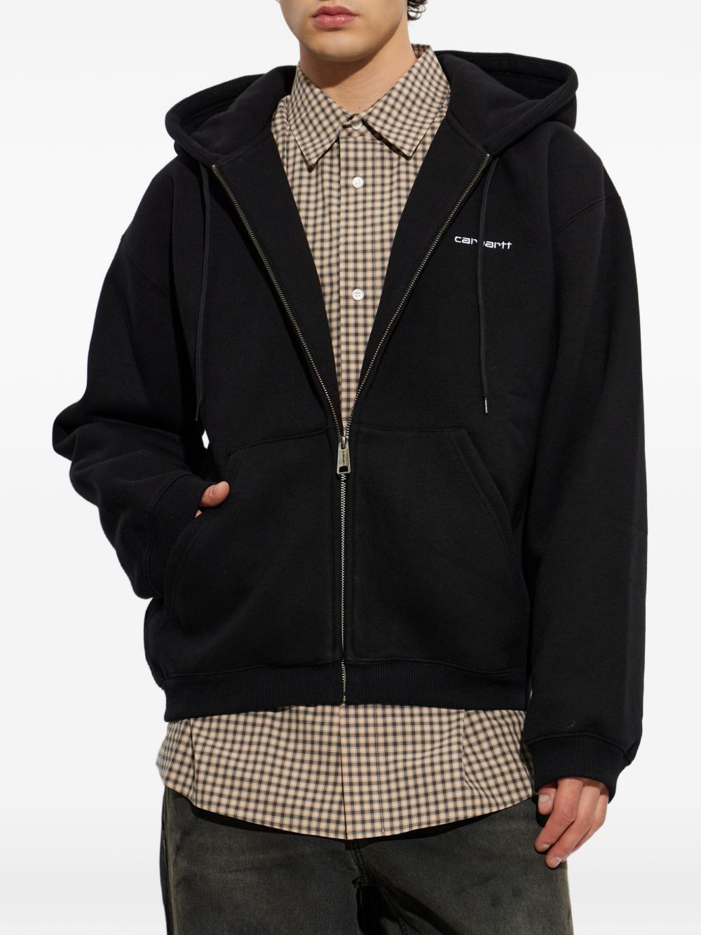 Felpa Ebbert In Cotone I037114 0D2XX BLACK CARHARTT WIP