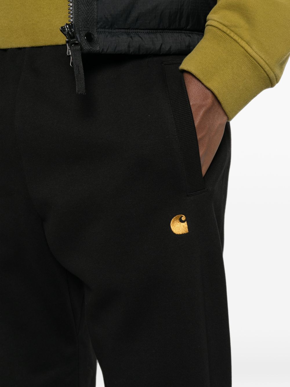 Pantaloni Chase In Felpa I037458 00FXX BLACK CARHARTT WIP