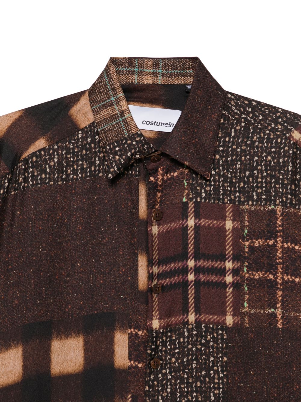 Camicia Valentino Hirst Aloe 26F26 H101 PATCHWORK COSTUMEIN