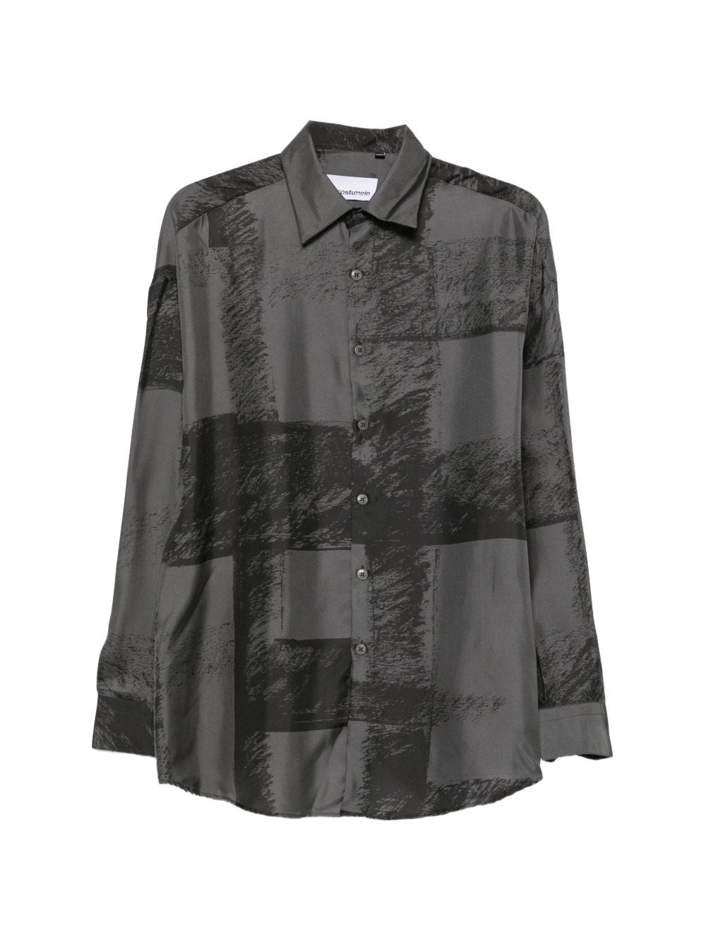 Valentino Derain Aloe Shirt 26F51 DE101 GRIGIO BLUE COSTUMEIN