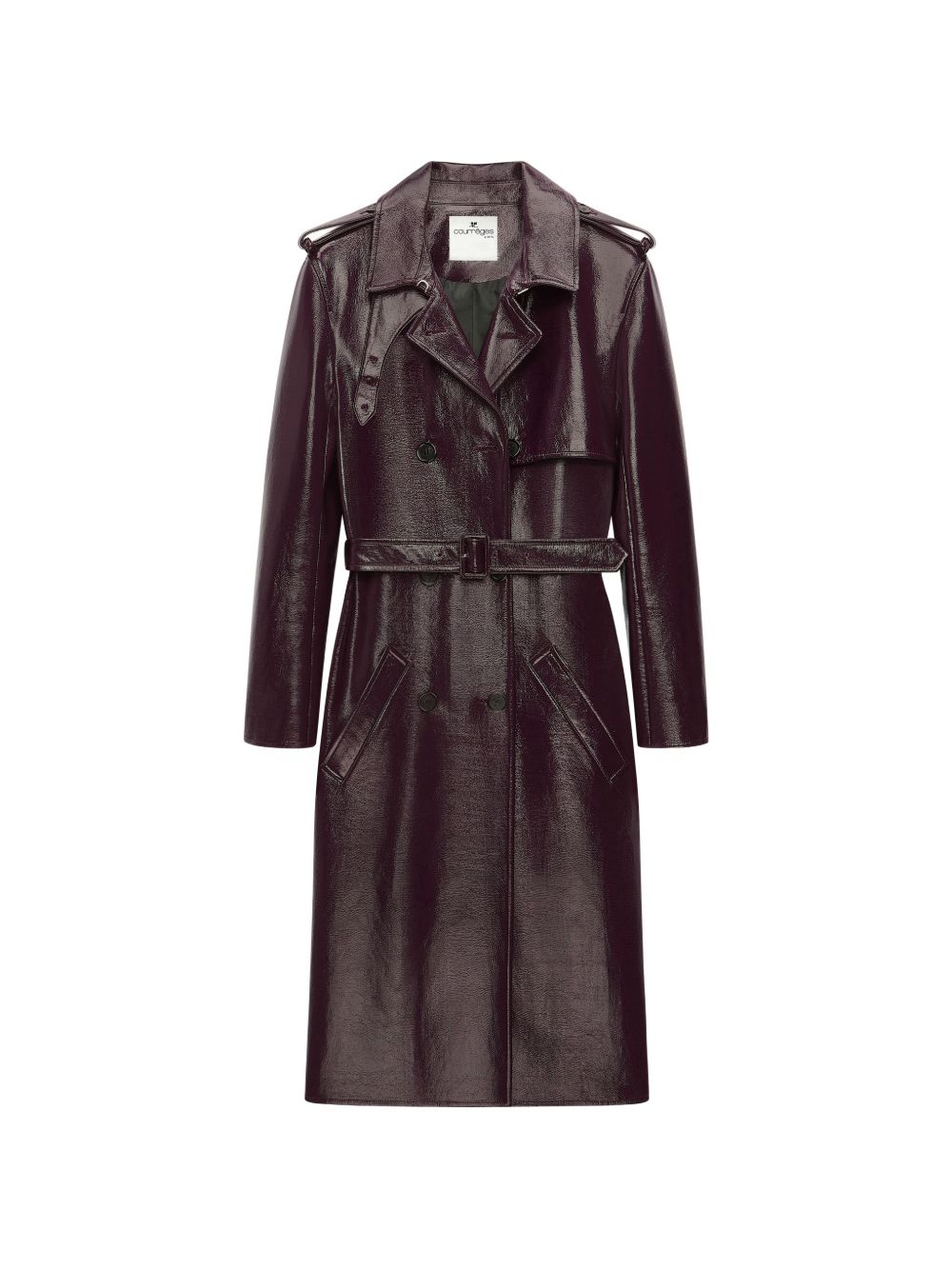 Trench in Vinile 326CMA296VY0014 4090 BURNT RED COURREGES