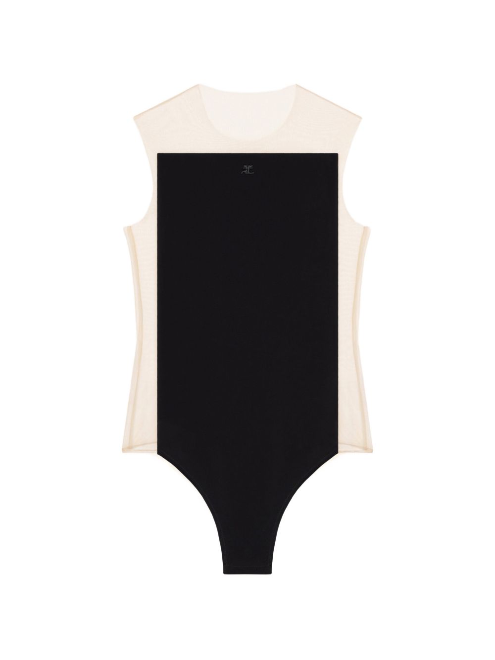 Body Frame Illusion 424JBD112PL0159 B099 SAND BLACK COURREGES
