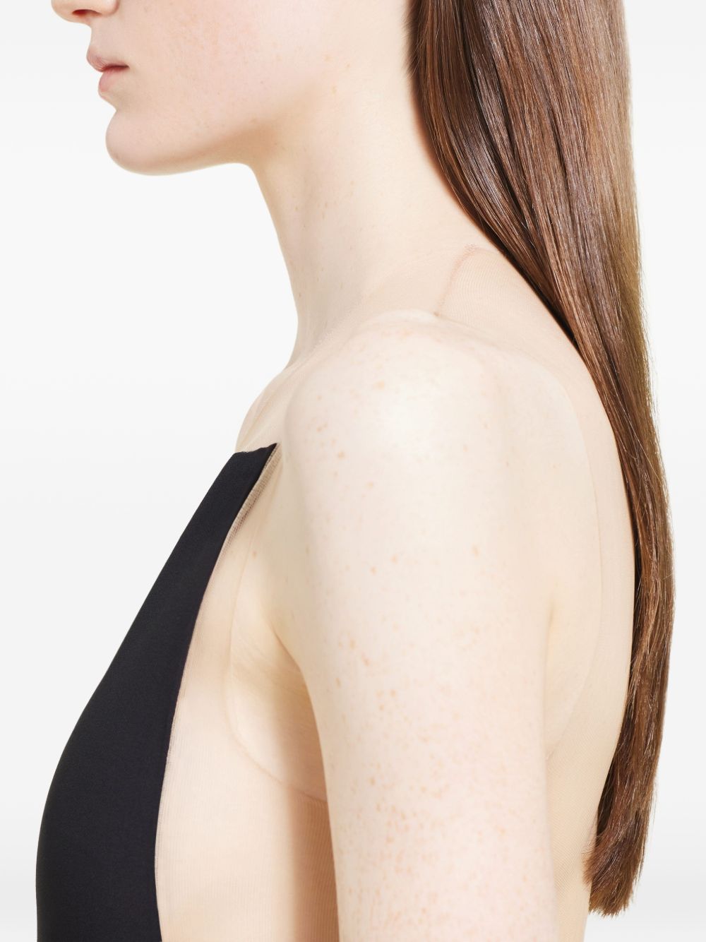 Body Frame Illusion 424JBD112PL0159 B099 SAND BLACK COURREGES