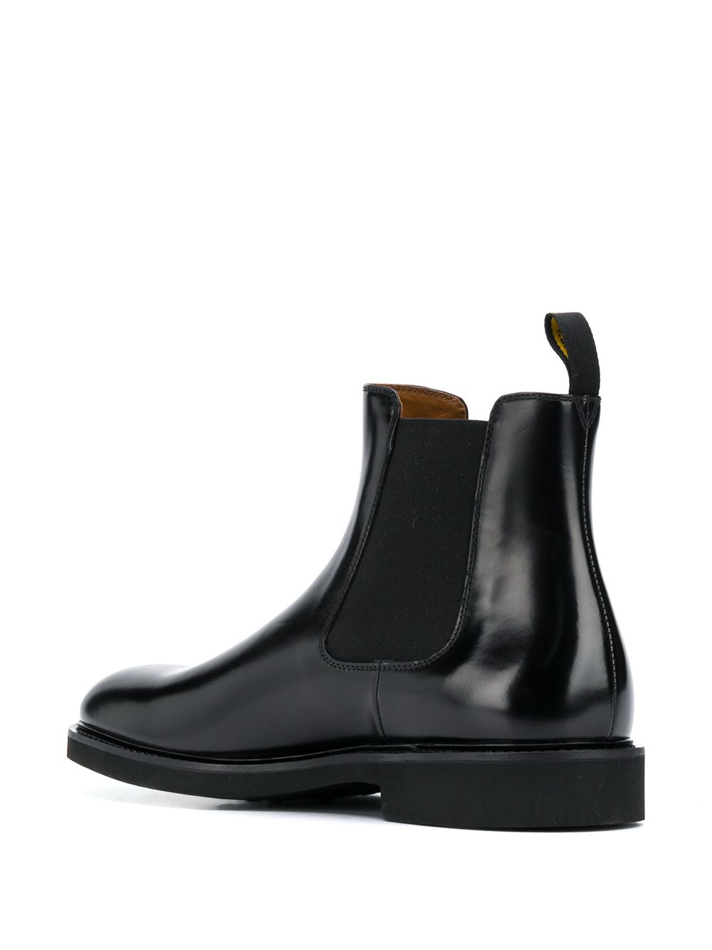 Stivaletti Chelsea in Pelle DU1343GENOUF007NN00 NERO DOUCAL`S
