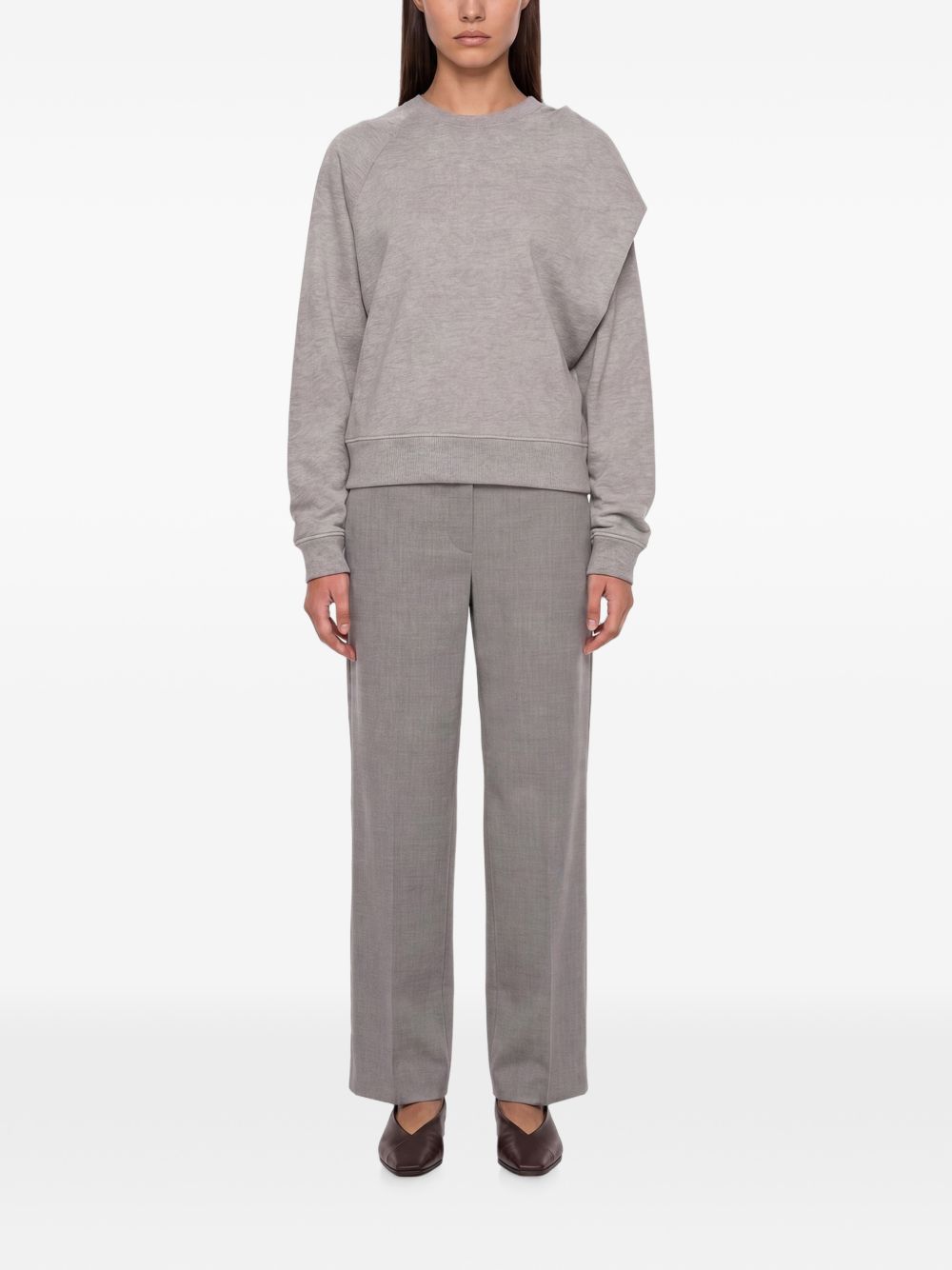 2620111344612 813 GREY MELANGE DRIES VAN NOTEN