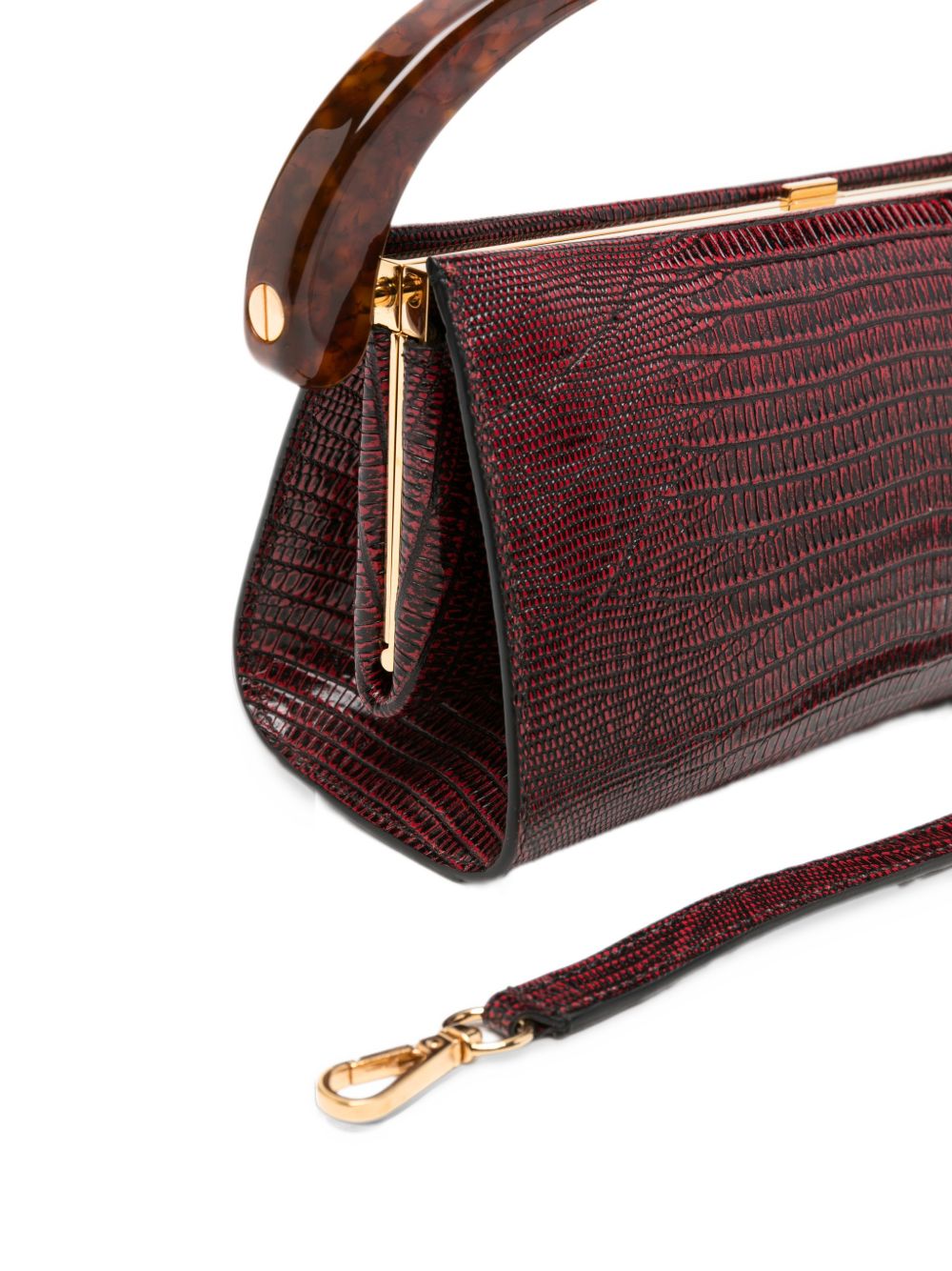 Borsa In Pelle Di Vitello 2620115030506 352 RED DRIES VAN NOTEN