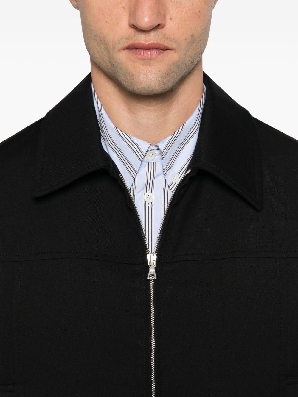 Giavva Vernon In Twill Di Lana 2620205044302 900 BLACK DRIES VAN NOTEN