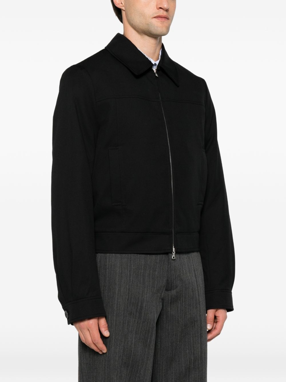 Giavva Vernon In Twill Di Lana 2620205044302 900 BLACK DRIES VAN NOTEN