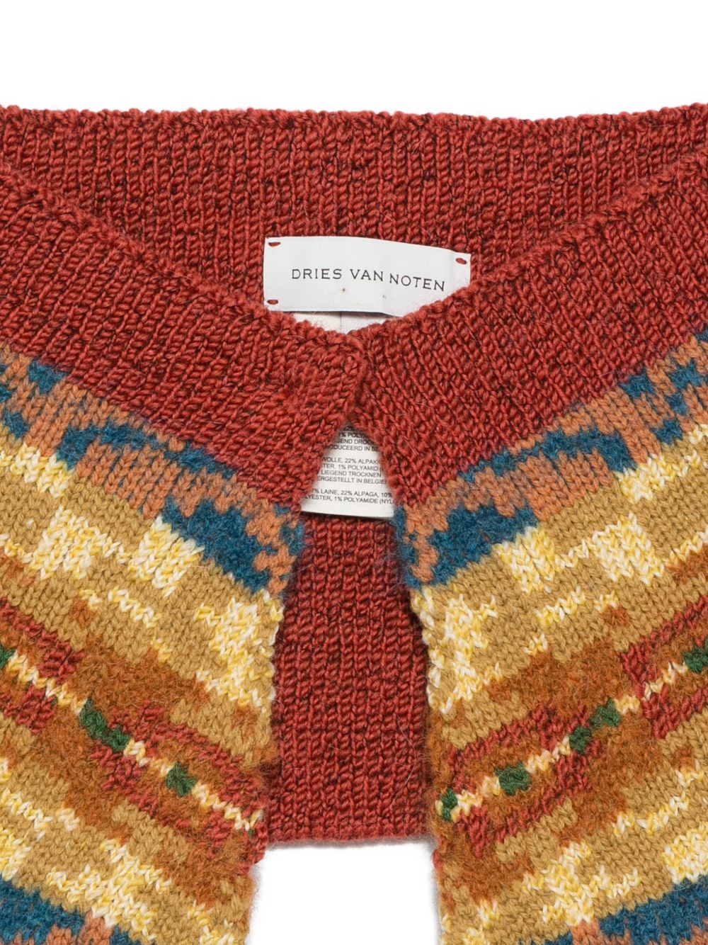 Colletto Per Cappotti 2620222104742 203 MUSTARD DRIES VAN NOTEN