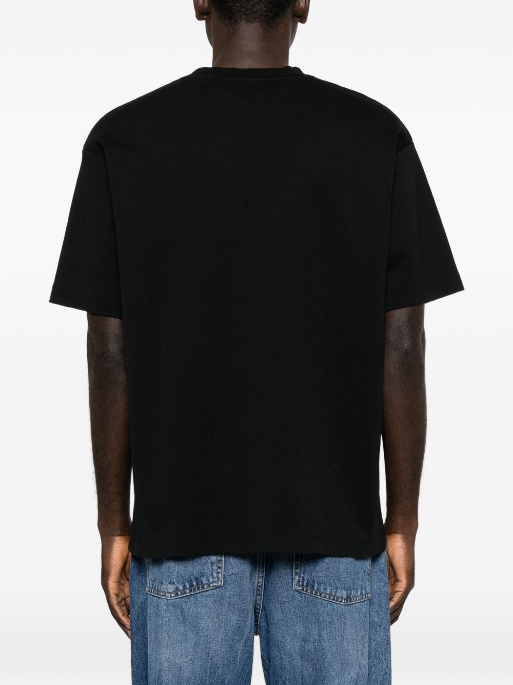 T-Shirt Rings MTS341CO002 BLACK DROLE DE MONSIEUR