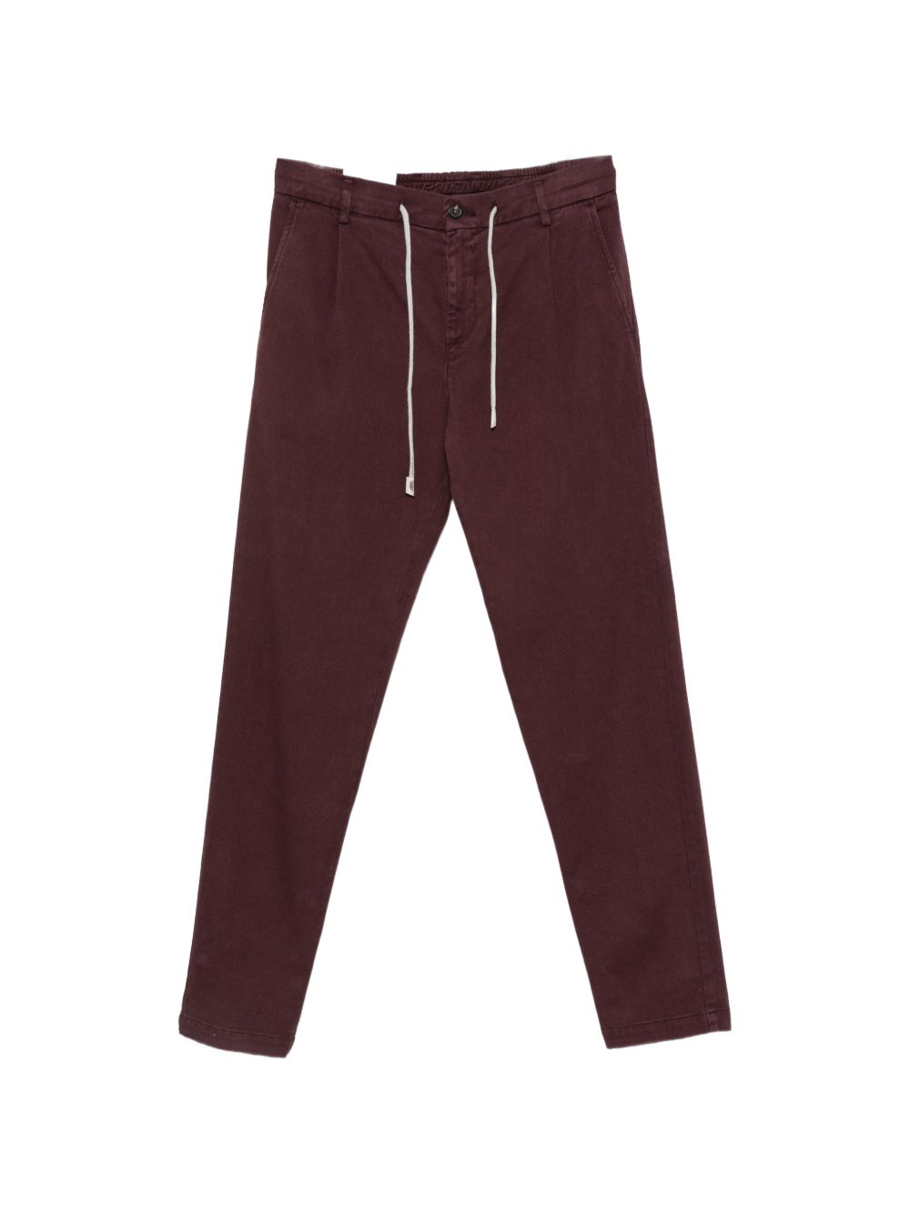 Pantaloni Jogger Elastico N75PANG03TET0N002 10 BORDEAUX ELEVENTY