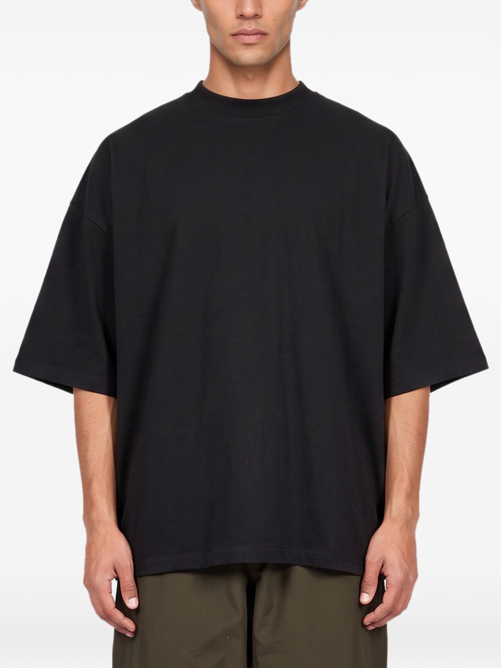 Heavy Boxy Tee ESFW26TT05012 0015 BLACK ENTIRE STUDIOS