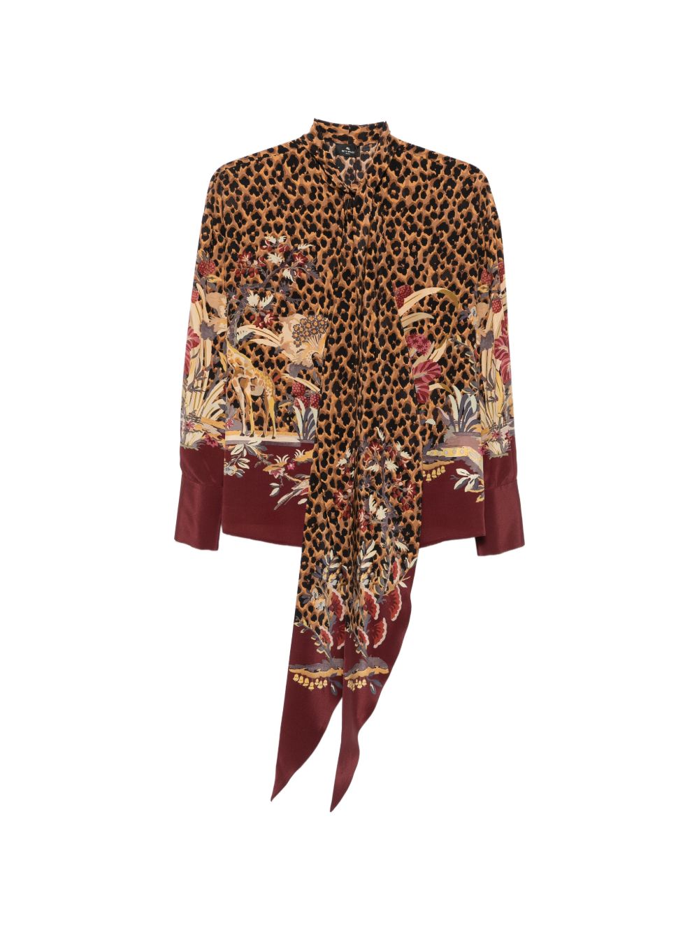WRIA007799SP11K X0866 BROWN MULTI ETRO