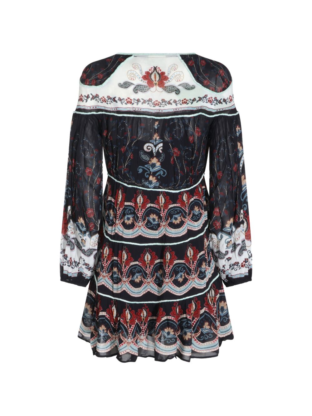 Mini Abito Nikita a Maniche Lunghe 360961 26074 WINTER BLACK FARM RIO