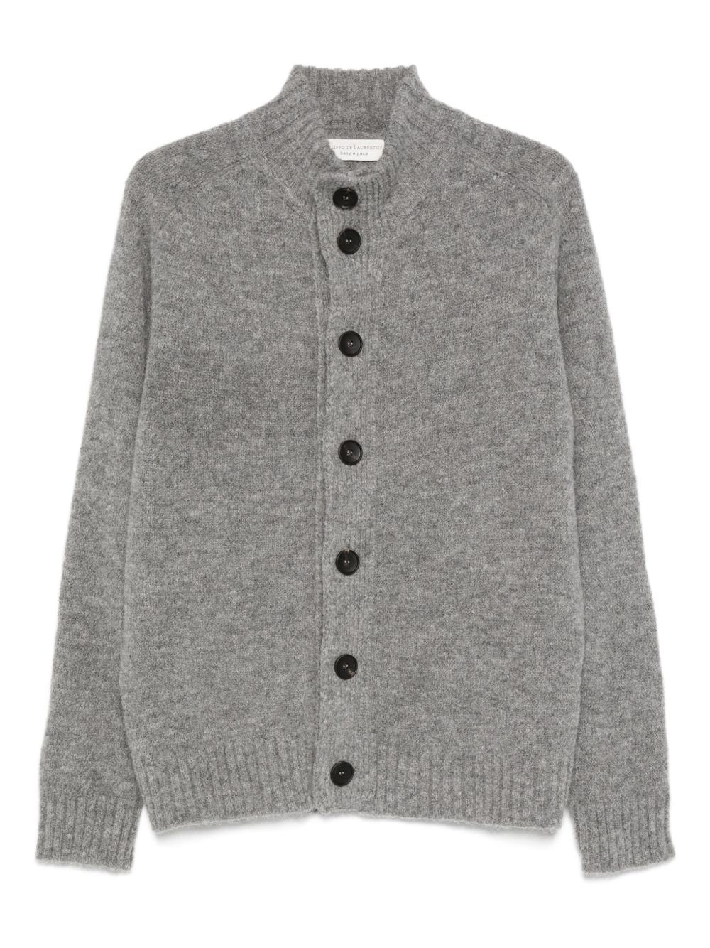 Cardigan Blouson in Alpaca e Lana BB3MLMWA5R 930 FILIPPO DE LAURENTIS