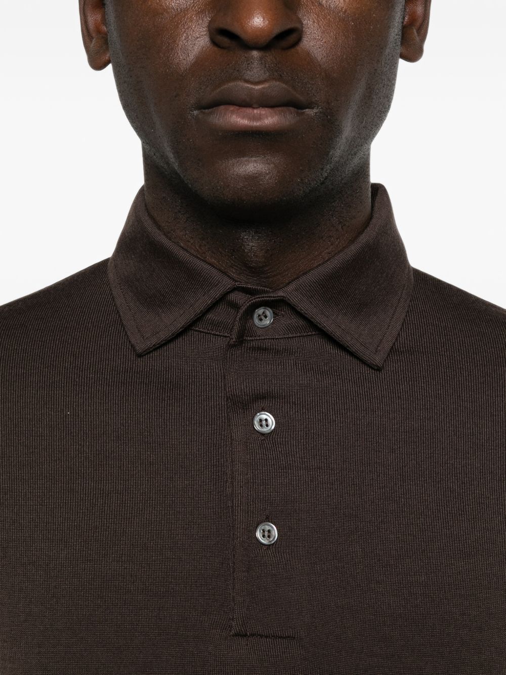 Polo in Lana Merino PL1MLPARRM16R 280 FILIPPO DE LAURENTIS