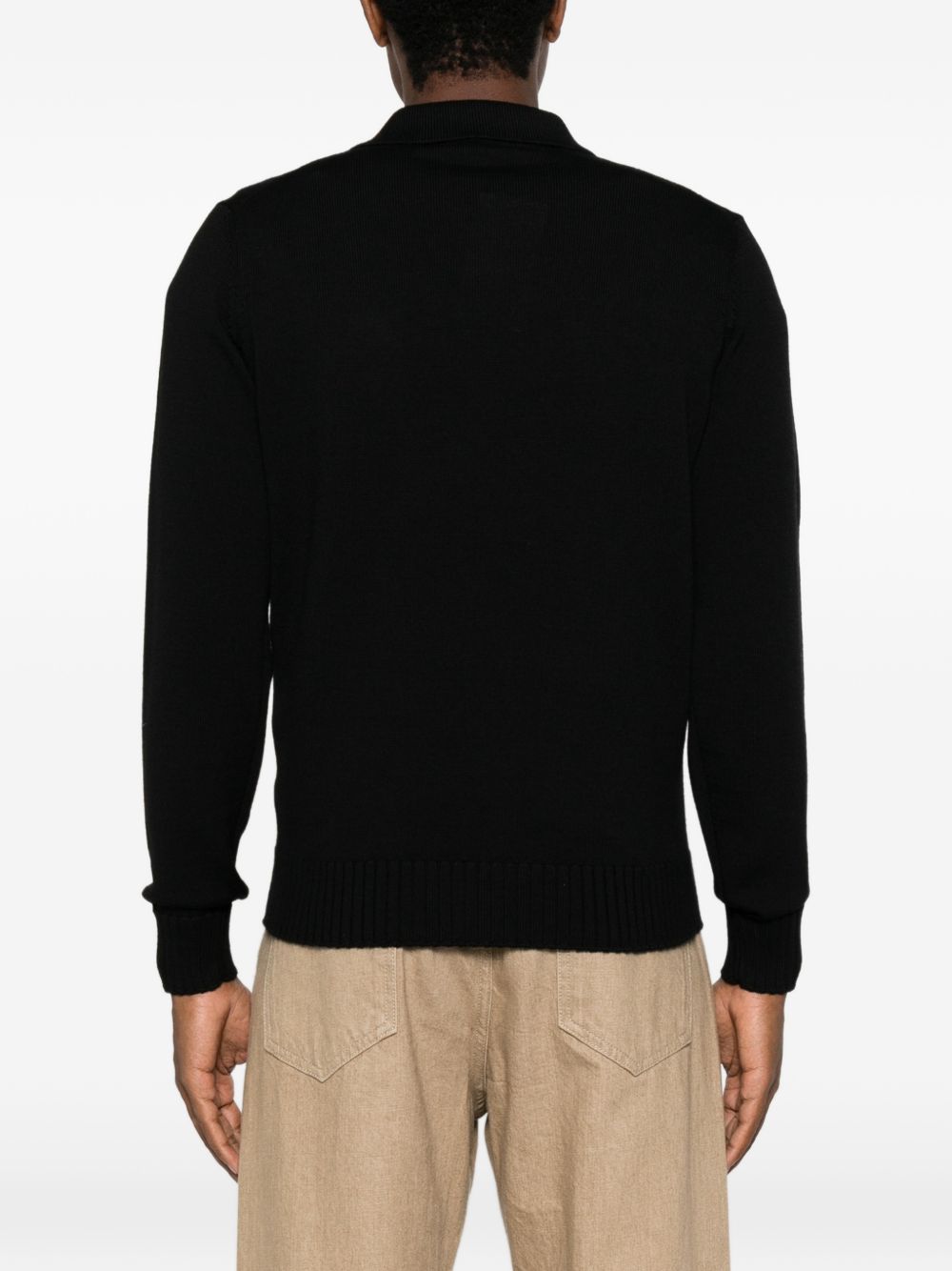 Polo Skipper in Lana Merino PL3MLSKWM8R 990 FILIPPO DE LAURENTIS