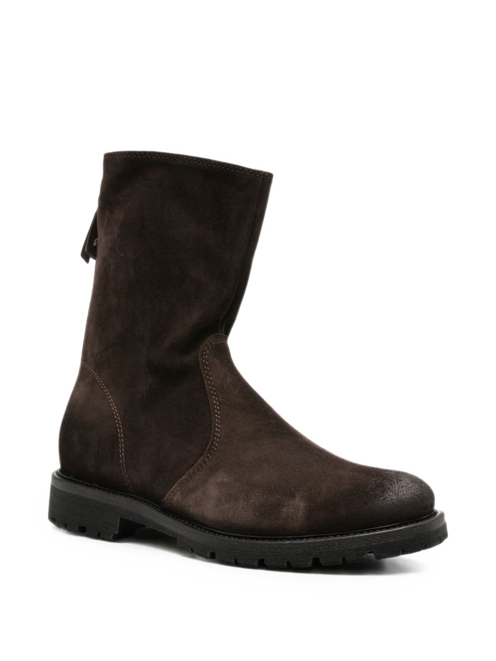 Stivali In Suede 85503 MORO HENDERSON