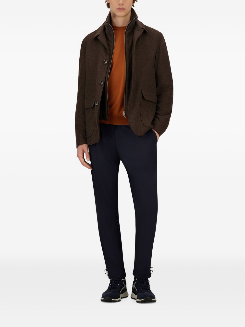 GA00023UR38087 8800 MARRONE SCURO HERNO
