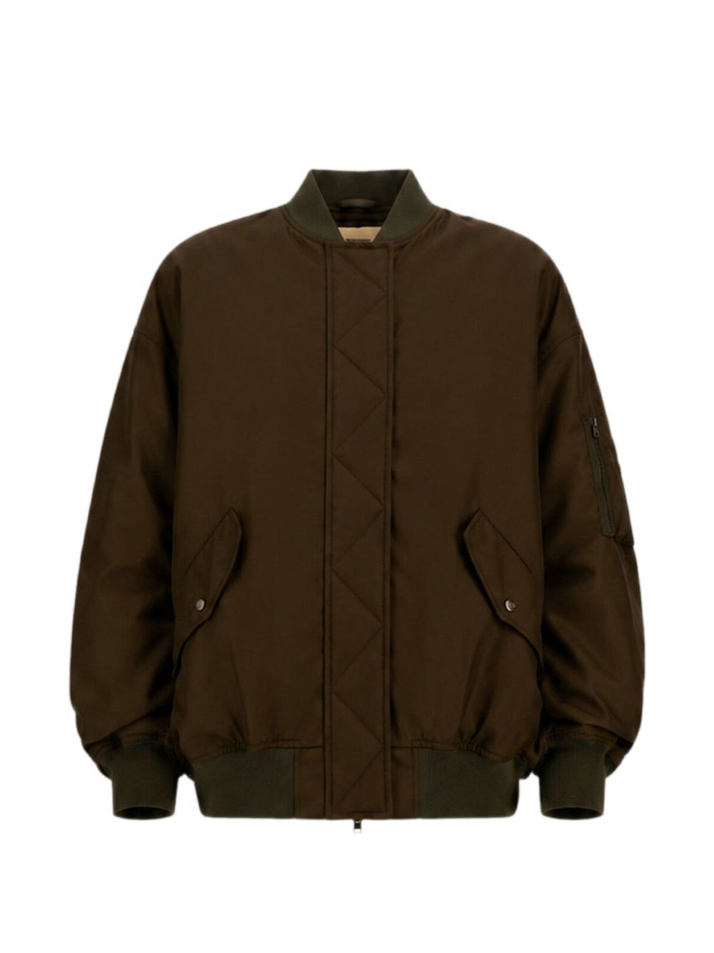 Bomber In Nylon GI000442D12878 7740 VERDE MILITARE HERNO