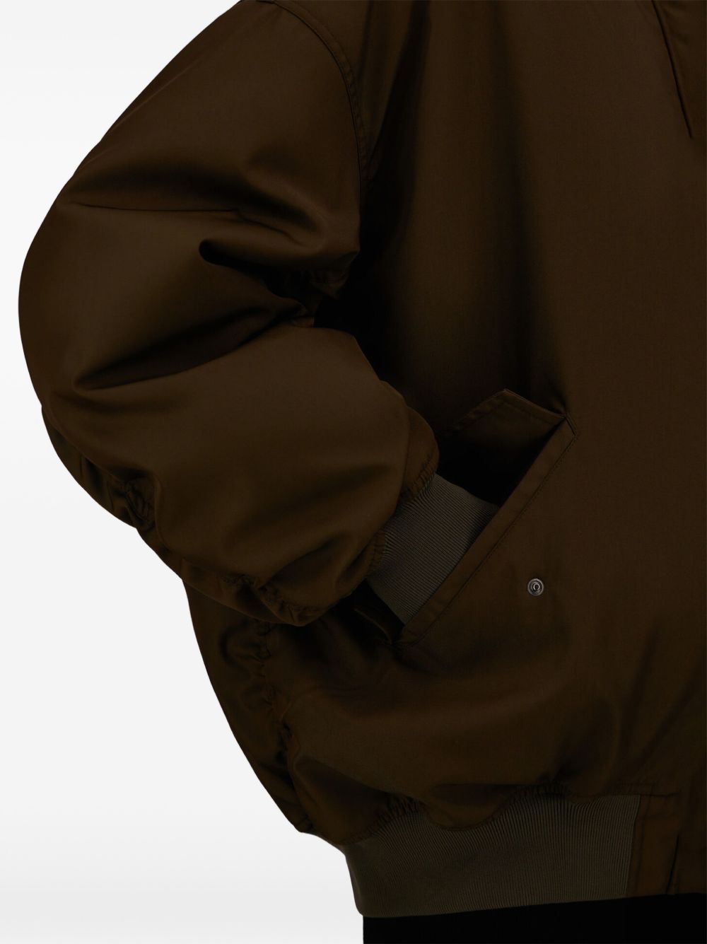 Bomber In Nylon GI000442D12878 7740 VERDE MILITARE HERNO
