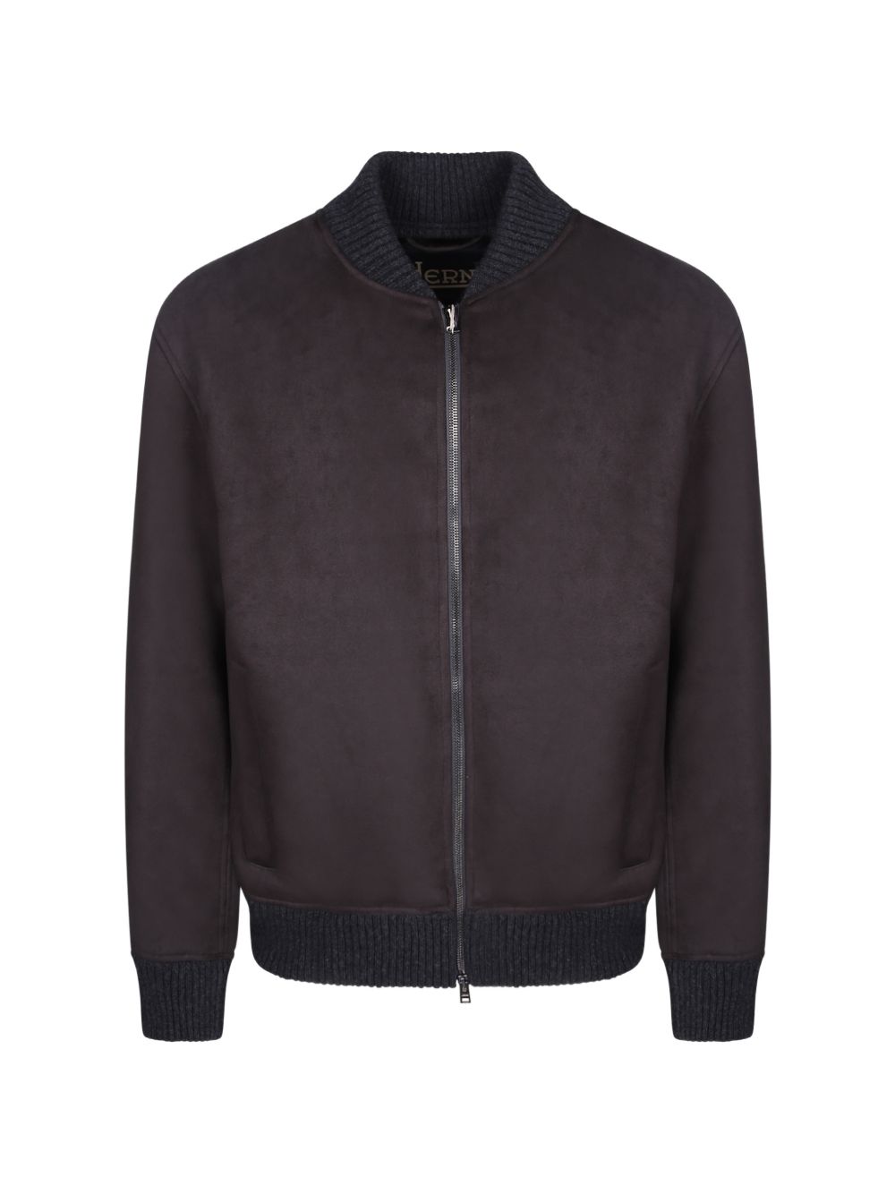 Bomber In Eco Suede GI000662U12754 9490 ANTRACITE HERNO