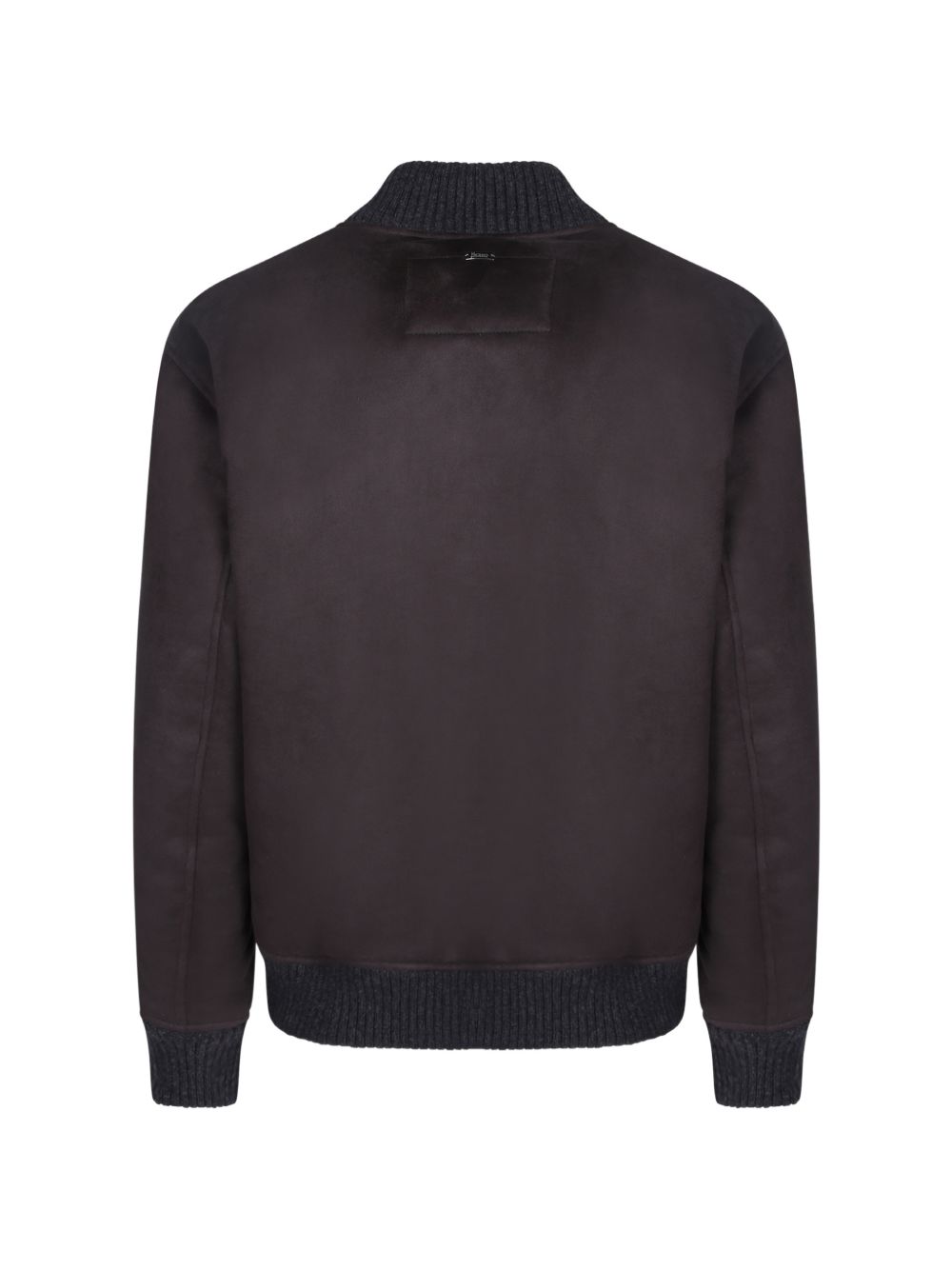 Bomber In Eco Suede GI000662U12754 9490 ANTRACITE HERNO