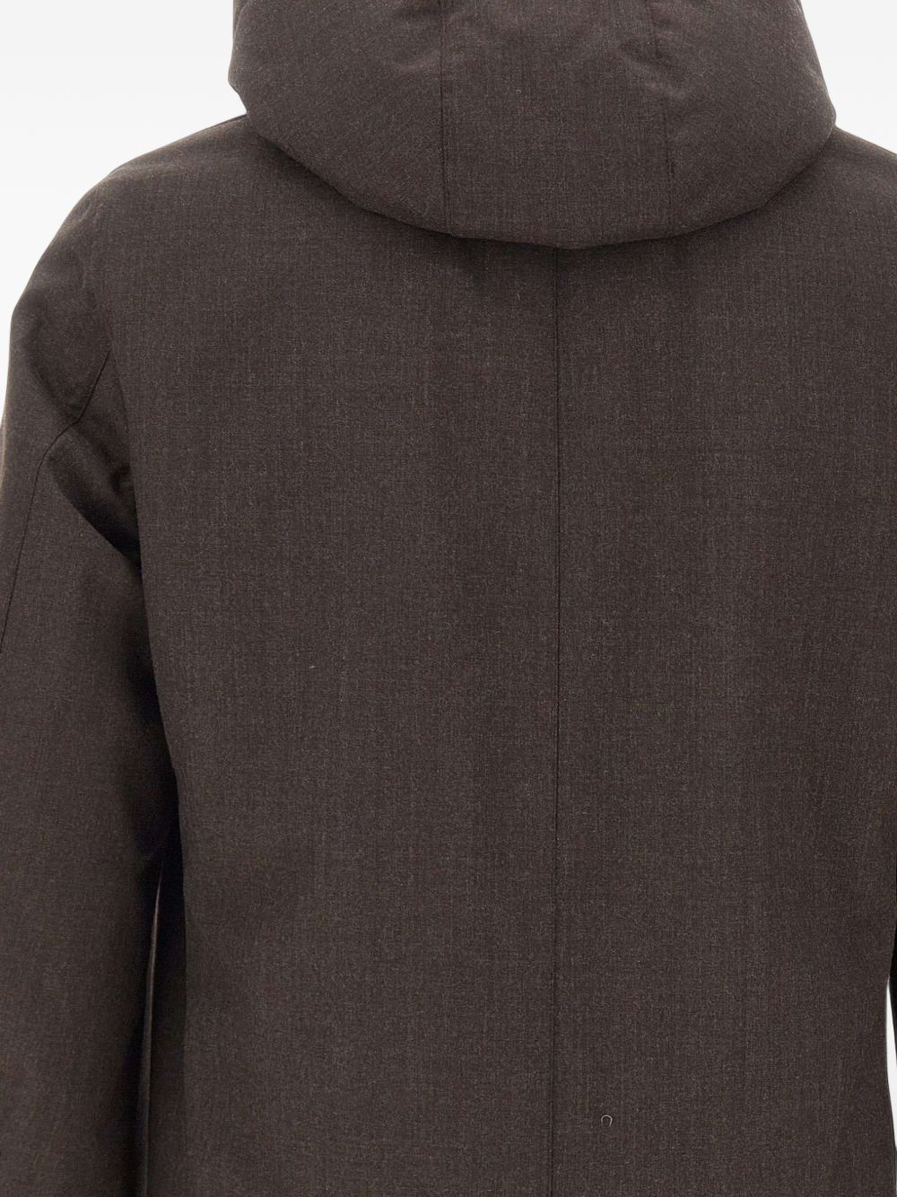 Piumino Corto Medio PI001380U33498 8800 MARRONE SCURO HERNO
