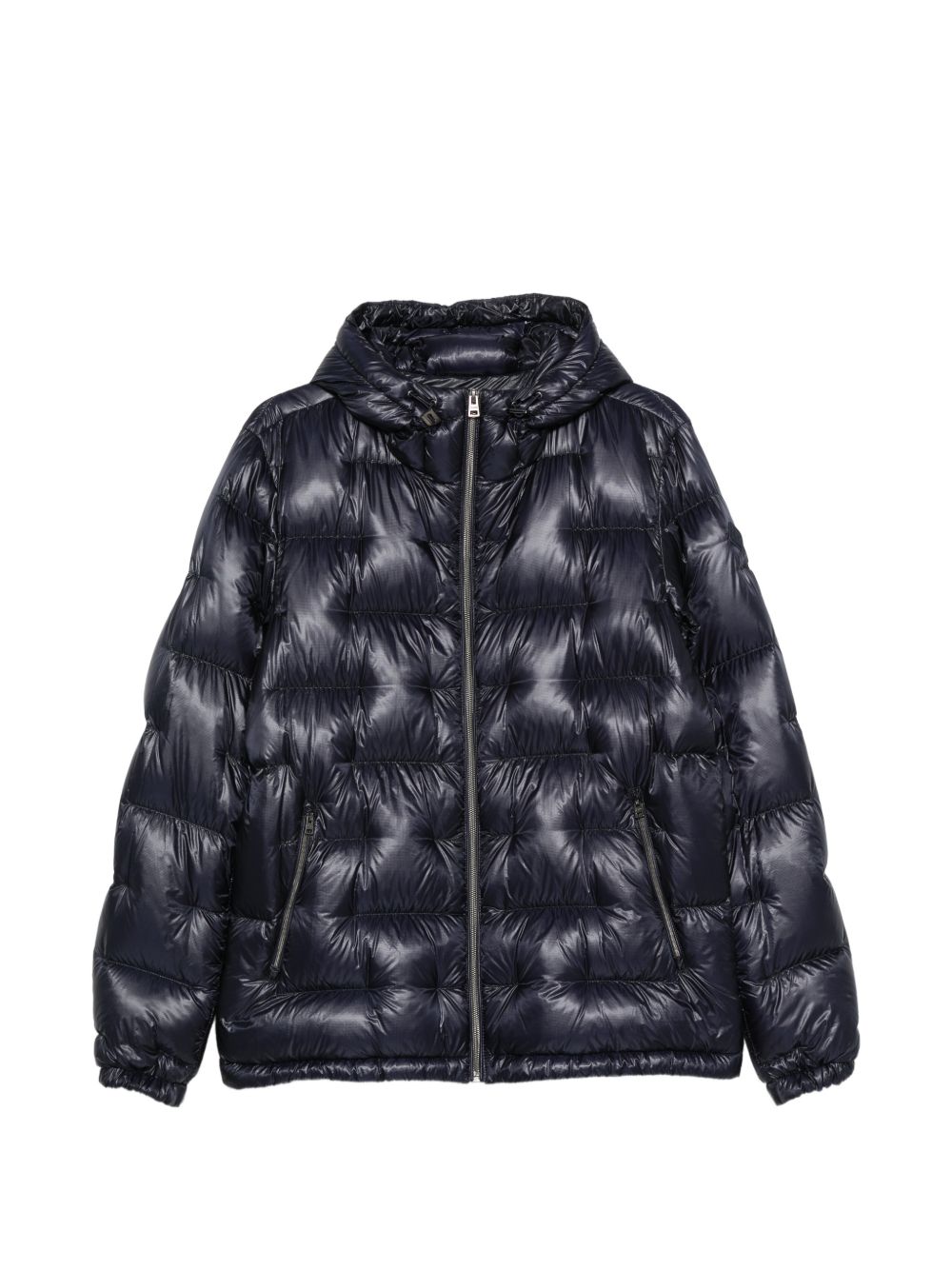 Piumino Medio Corto PI001396U12930 9200 BLUE NAVY HERNO