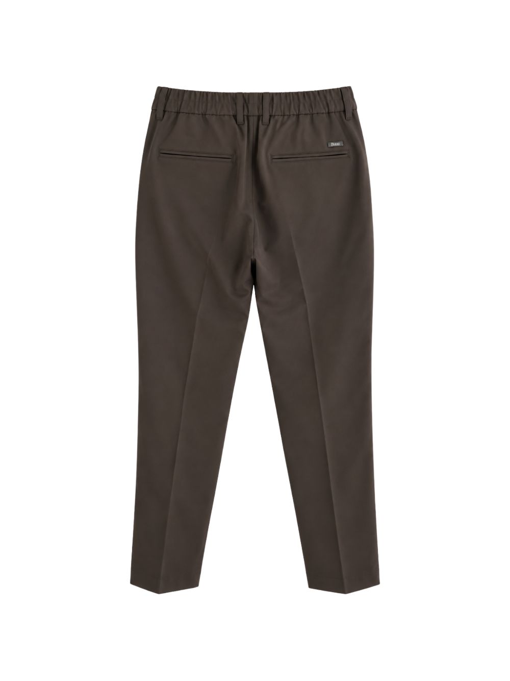 Pantaloni Regulart Fir In Lana Tecnica PT000210U12539 8993 MARRONE SCURO HERNO