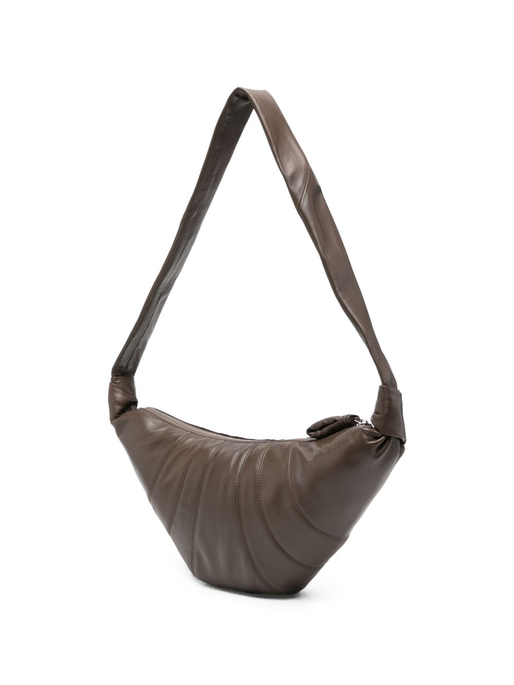 Borsa Medium Croissant in Pelle BG0001LL095 BR442 OTTER LEMAIRE