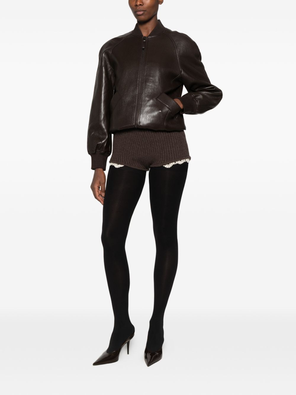 Shorts In Cashmere 343926 BROWN MAGDA BUTRYM