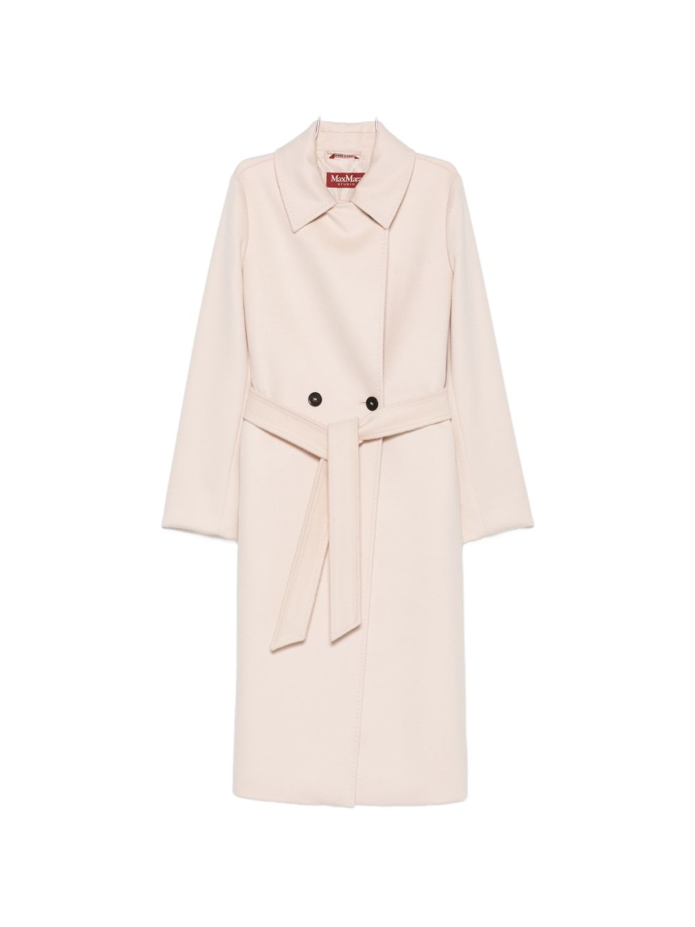 Cappotto In Drap Di Pura Lana 2626016061600 083 CHAMPAGNE MAX MARA STUDIO