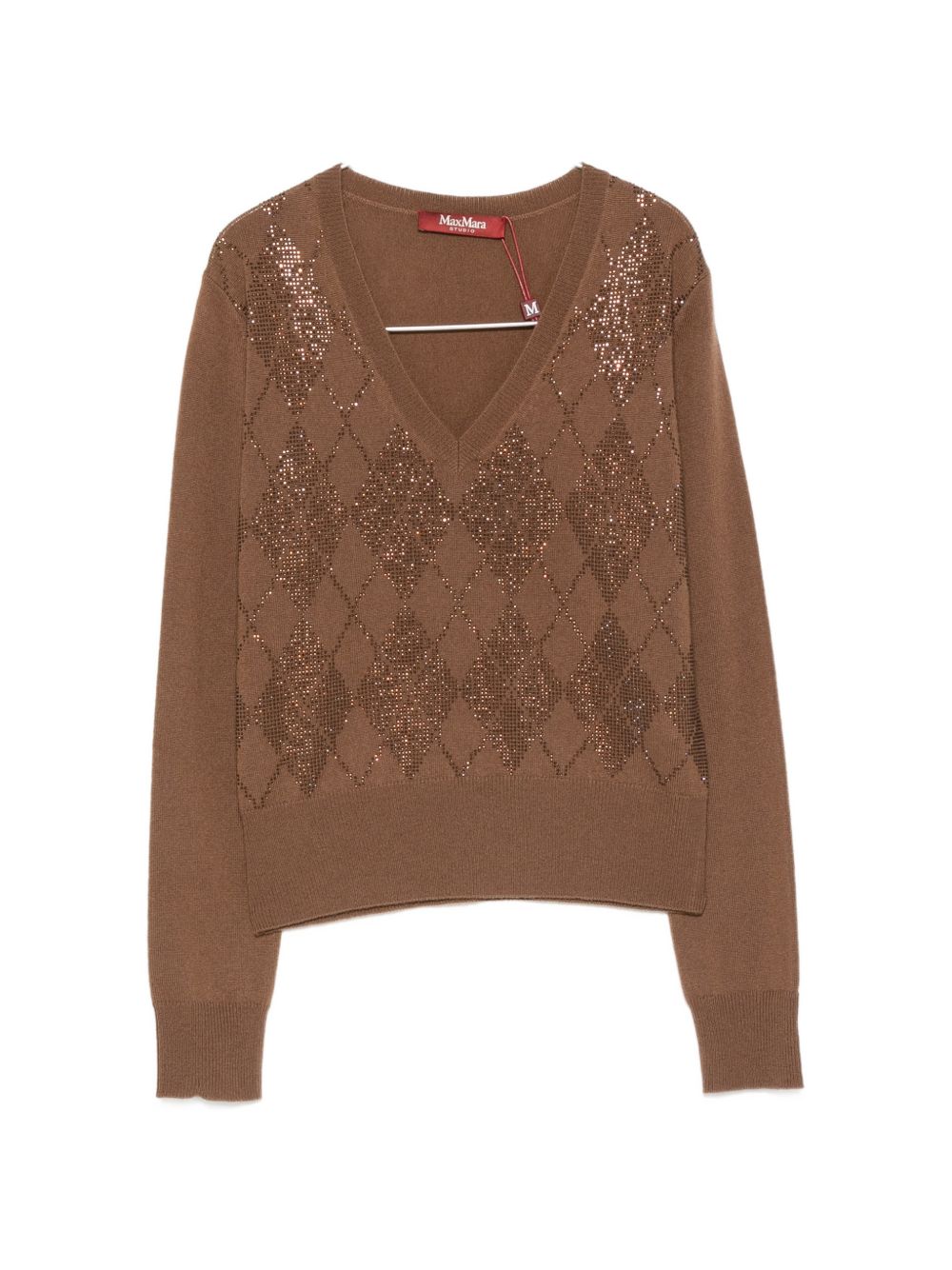 Maglia In Lana Cashmere 2626366032600 006 CASTAGNA MAX MARA STUDIO