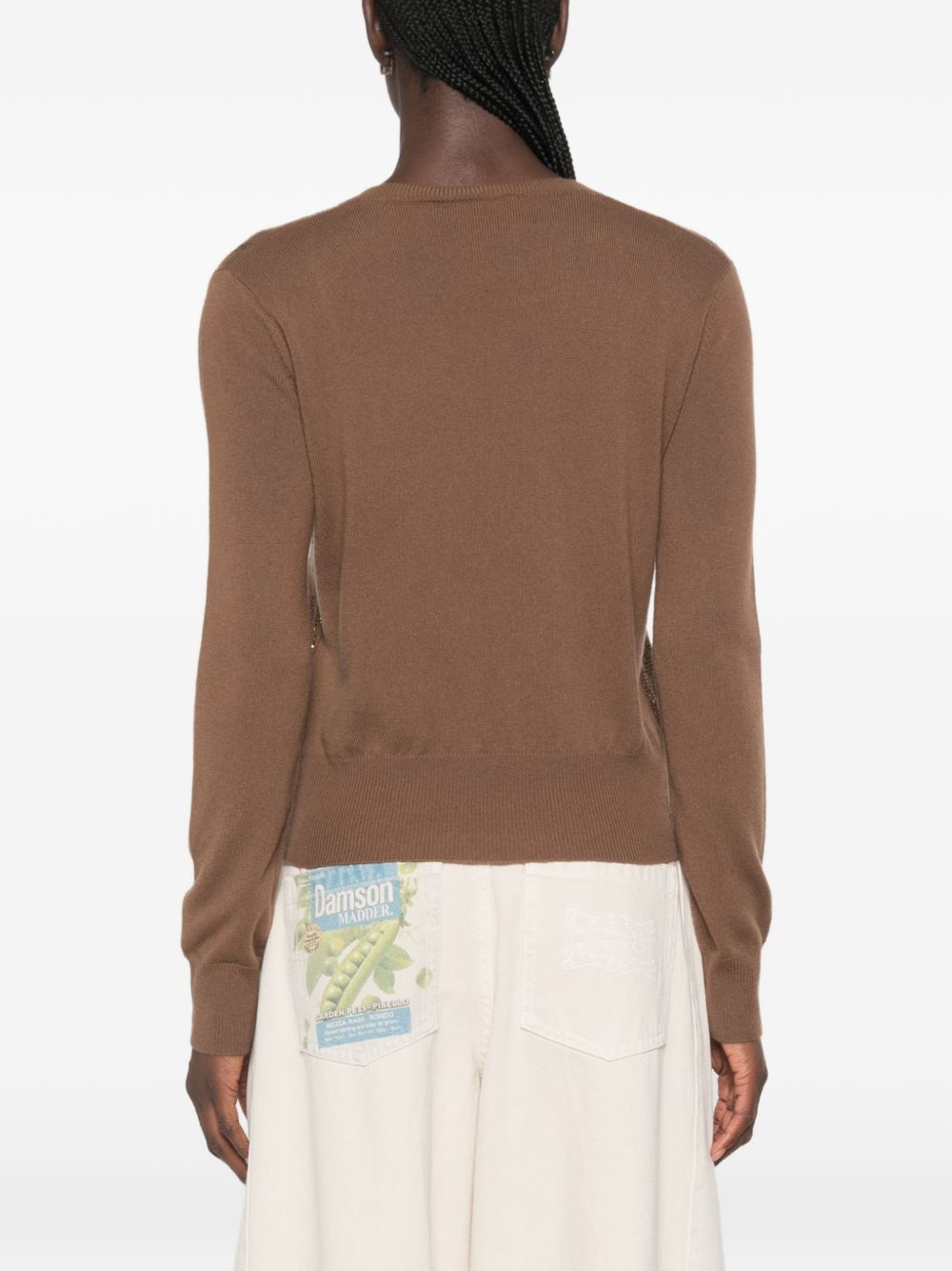 Maglia In Lana Cashmere 2626366032600 006 CASTAGNA MAX MARA STUDIO