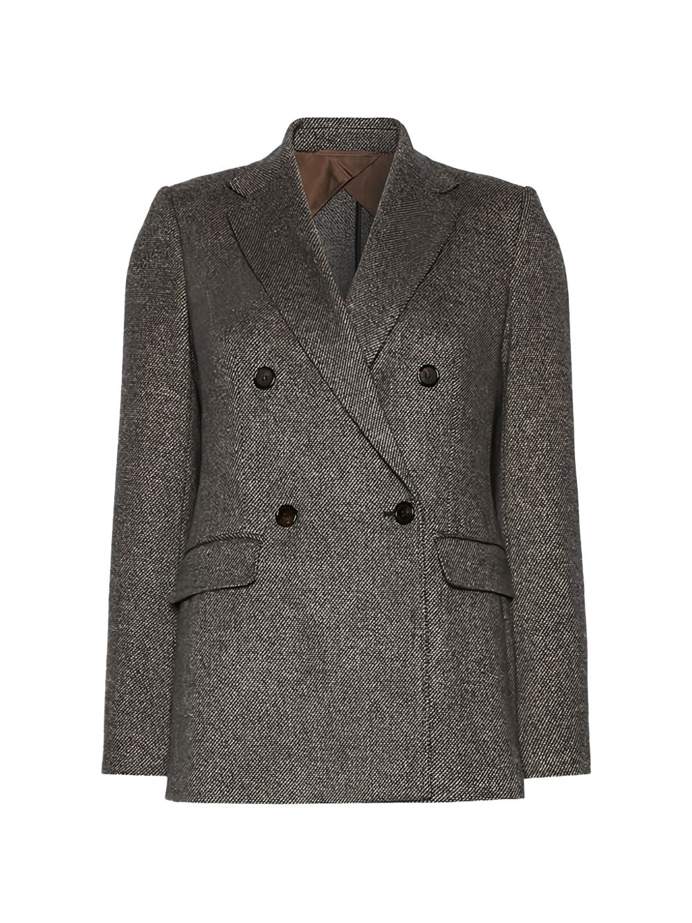 Blazer In Jersey Jacquard 2626916012600 001 BIANCO NERO MAX MARA STUDIO