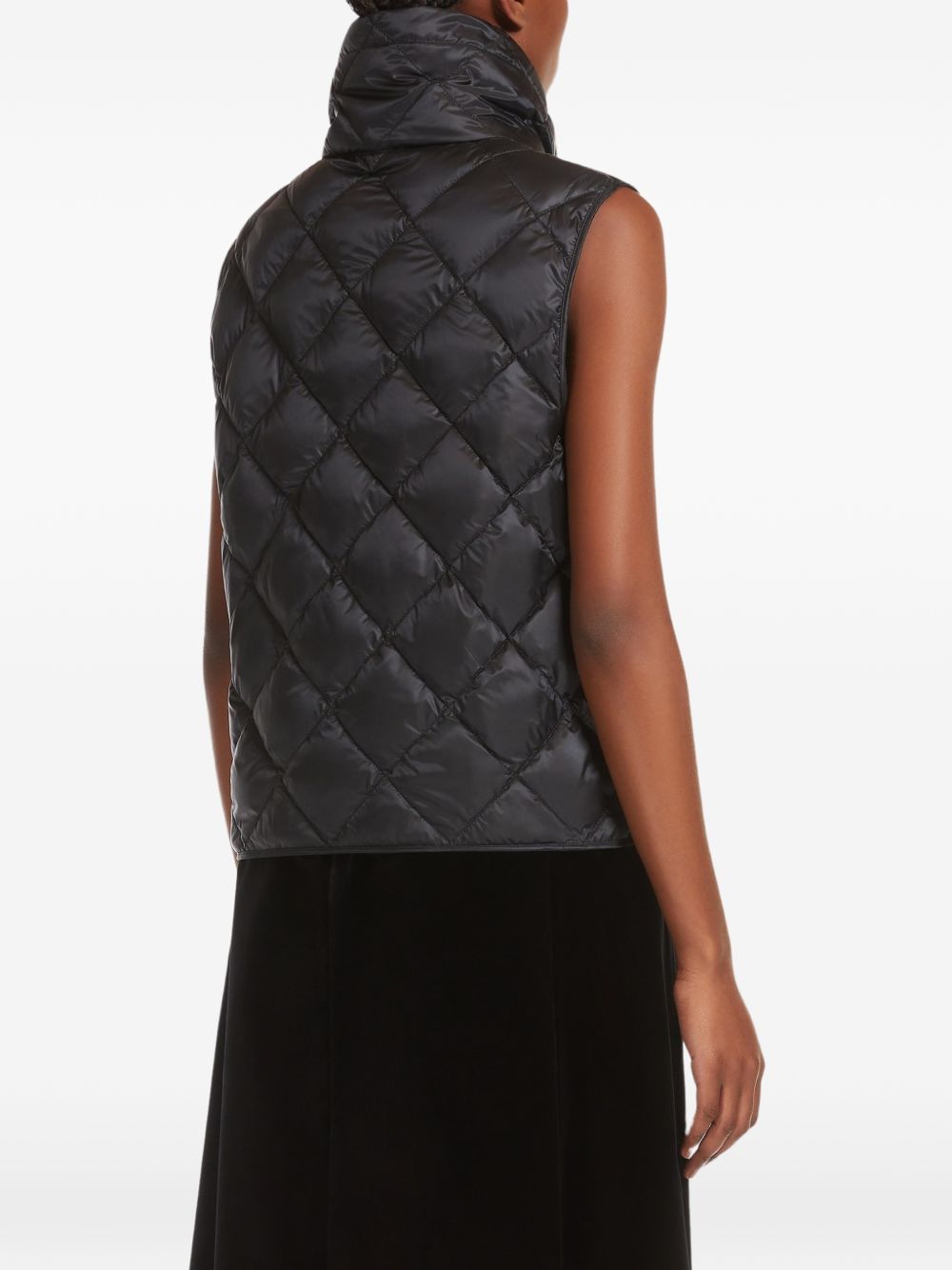 Piumino Imbottico Smanicato 2629296035600 002 BLACK MAX MARA STUDIO