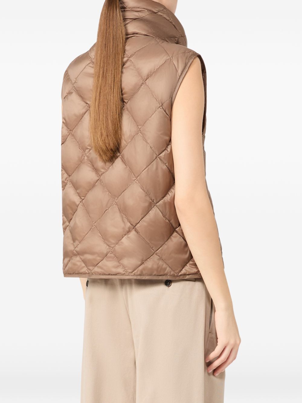 Piumino Imbottico Smanicato 2629296035600 050 WINTER CAMEL MAX MARA STUDIO