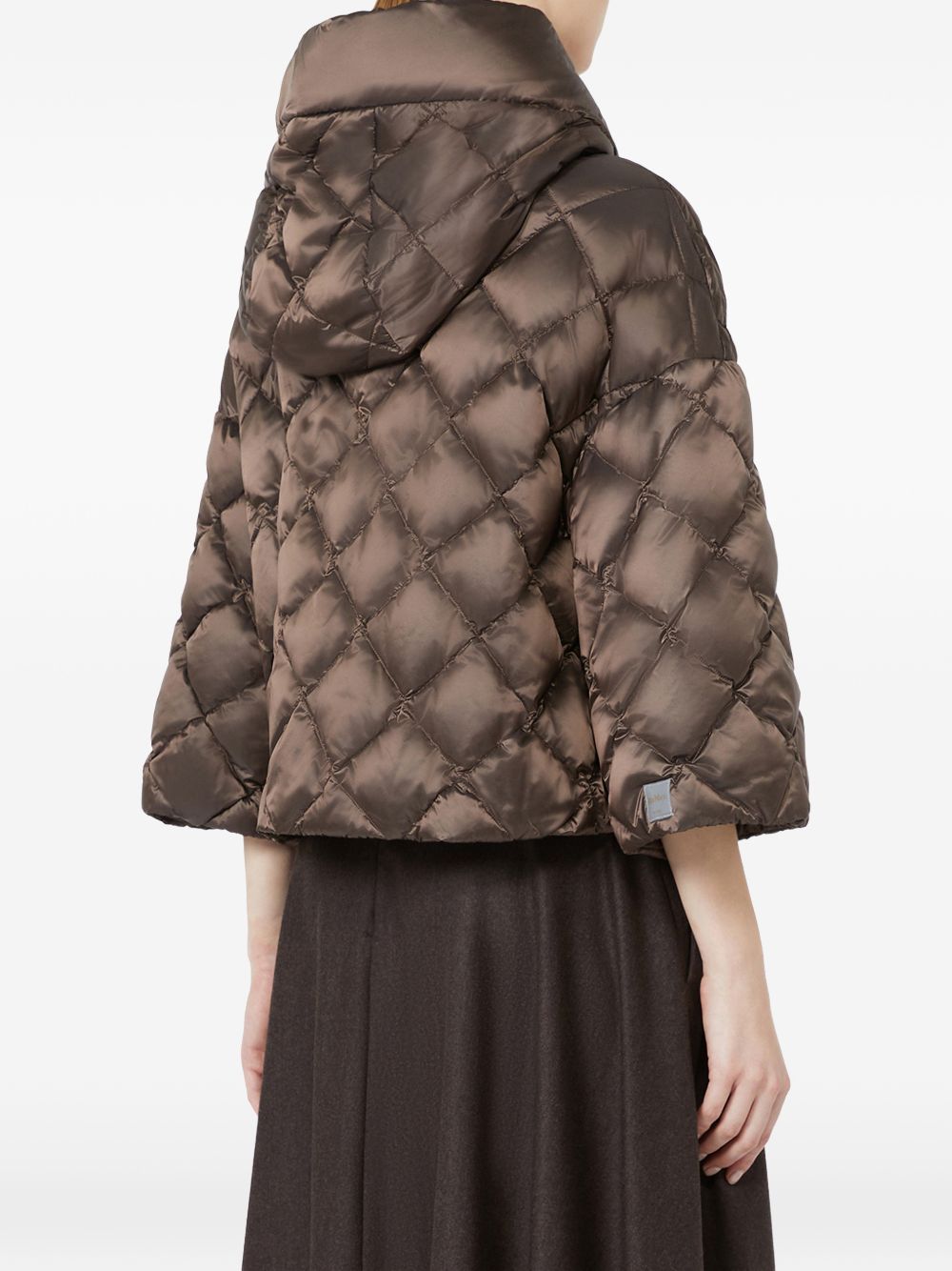 Piumino Corto In Tela Nylon 2629486145600 058 BRONZE MAX MARA STUDIO