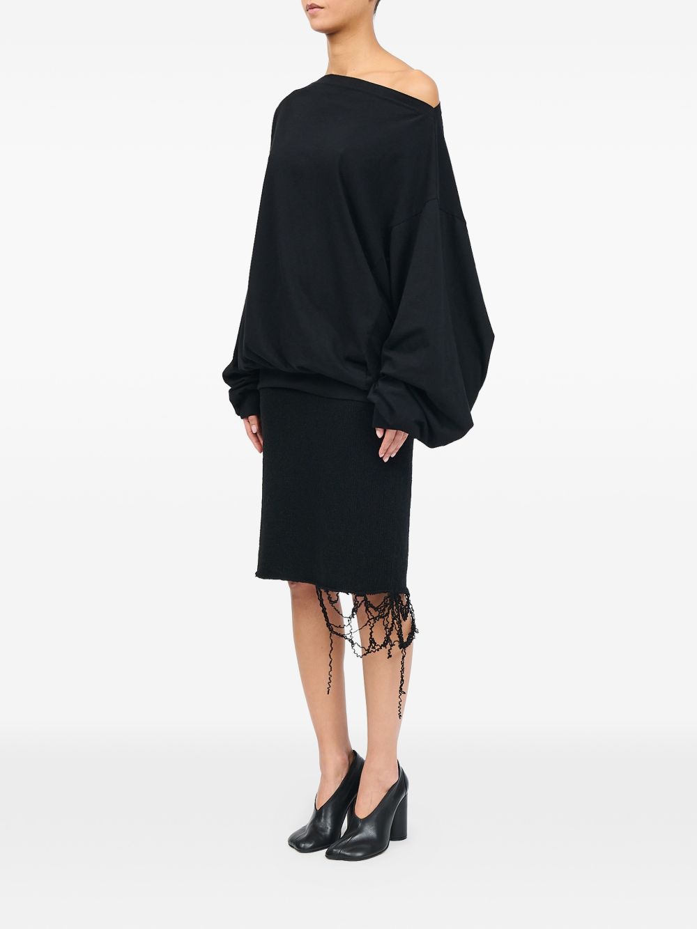 S52NH0048M20048 900 BLACK MM6 MAISON MARGIELA