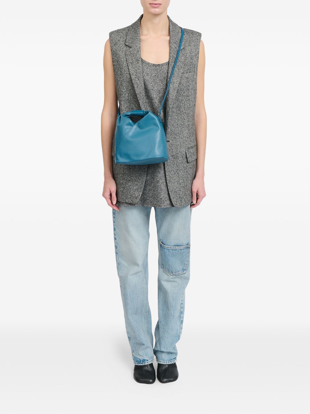Japanese Crossbody Bag SB6WD0026P8396 T6091 BLUE MM6 MAISON MARGIELA