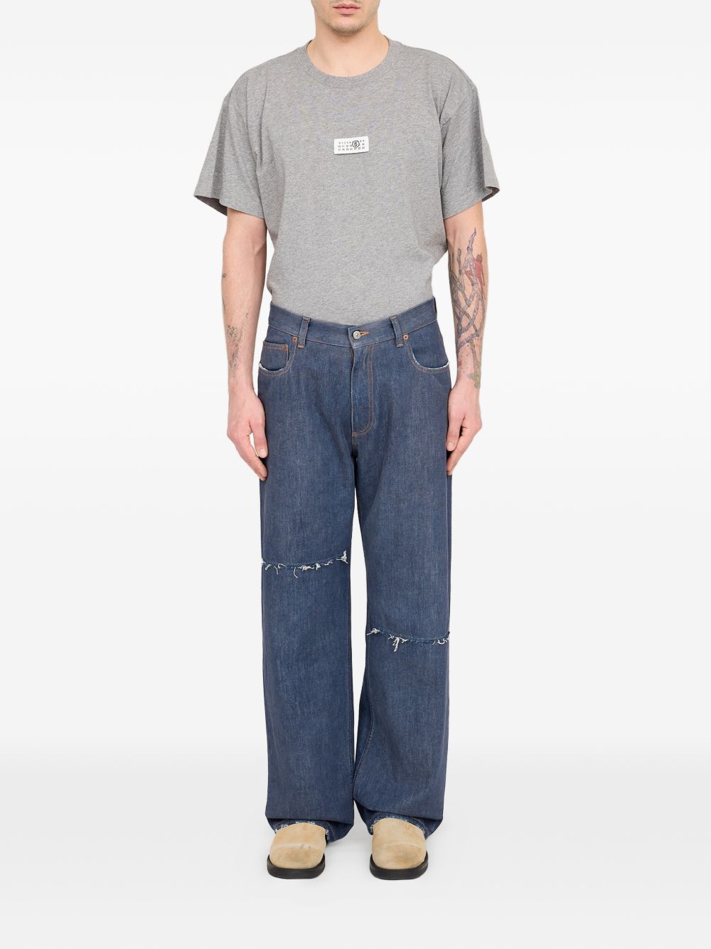 SH0LA0048M30055 968 BLUE MM6 MAISON MARGIELA