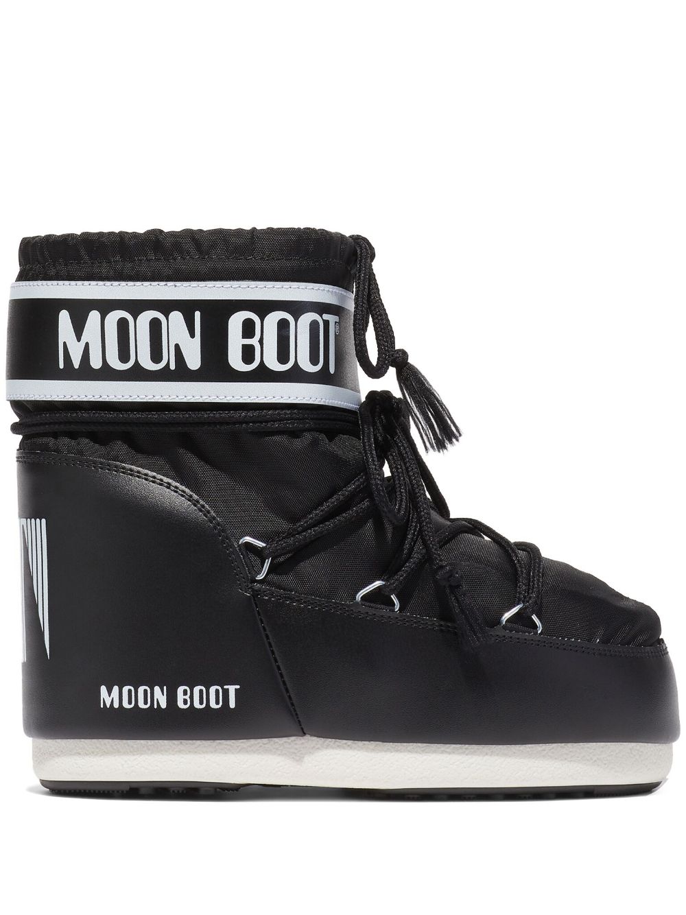 MB Icon Low Nylon 80D1409340 N001 BLACK MOON BOOT